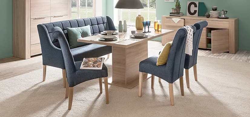 Esszimmer in der JOBST WOHNWELT in Traunreut