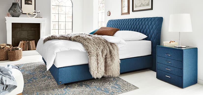 Schlafzimmer in der JOBST WOHNWELT in Traunreut